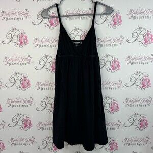 Streetwear Society dress mini braided detail strappy Black